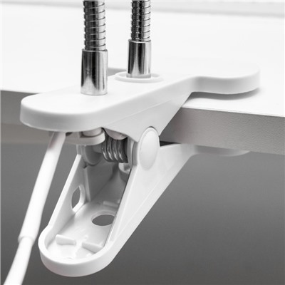 Настольная лампа «Синди дуо» 2×15 Вт Е27 белый 3×3×40 см RISALUX