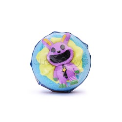 Шипучая соль для ванн 130г Чаша с пеной и игрушкой "Кошмарики на бурлящем шарике"