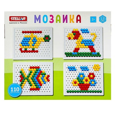 Мозаика, 110 элементов, диаметр 13 мм
