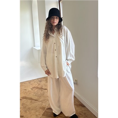 Костюм женский  SET065/14/Белый, черный