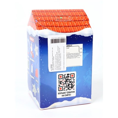 УЦЕНКА Набор для опытов «Снежный Шар», дед мороз, диаметр 8 см