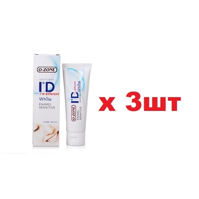 O-Zone Зубная паста 100г Нежное Отбеливание 3шт