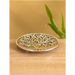 Подставка под благовония «Священное дерево», 10.5 см, алюминий