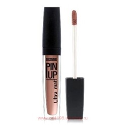 LUXVISAGE Блеск для губ Pin Up Ultra Matt тон 39 Beige nude 5 мл