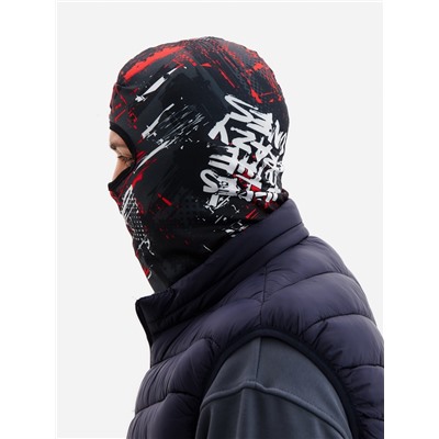 Маска-балаклава Crazy, размер универсальный, чёрная