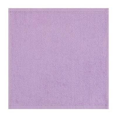 Салфетки махровые декоративные «Этель», 6 шт., 30×30 см, хлопок 100%, фиолетовые