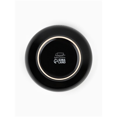 Глубокая тарелка керамическая «Орнамент», 15.5×6.5 см, 550 мл