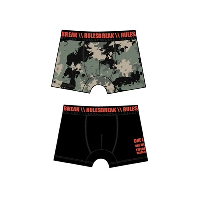 Трусы трикотажные для мальчиков - боксеры, 2 шт в комплекте