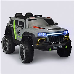 Электромобиль "Бархан" 12V7A с полным приводом серый