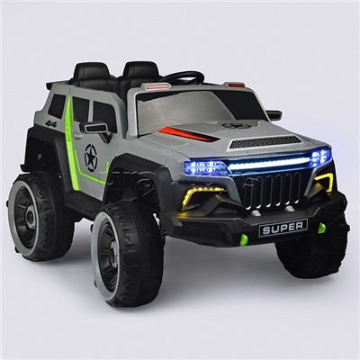 Электромобиль "Бархан" 12V7A с полным приводом серый