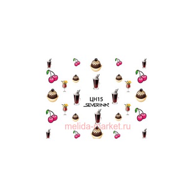 Severina Наклейки "Фэнтази Арт" водные № 15