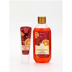 Подарочный набор новогодний «Заветное желание», гель для душа 300 мл и лосьон для тела 85 мл, URAL LAB