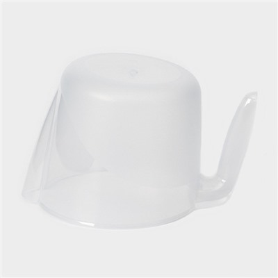 Центрифуга для сушки зелени Доляна Fresh cook, 2 л, пластик, белая, зелёная