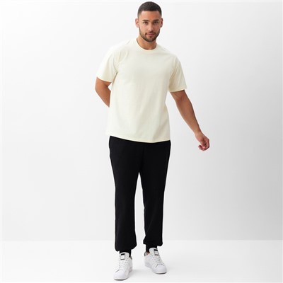 Футболка мужская MINAKU, цвет молочный, размер 42-44