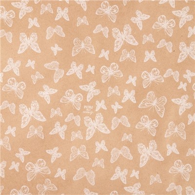 Бумага упаковочная крафт в рулоне «Легкость», 0.7×8 м