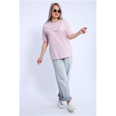 Футболка женская ФЖ0062А (Сиреневый)