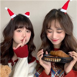 Заколка для волос Новогодняя "Красный колпак"