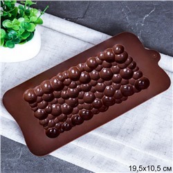 Форма для шоколада силиконовая / HL-165 /уп 300/ 21*10,3*1 см/ 0,04/ ПРОМО АКЦИЯ