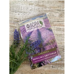 Мочалка джутовая с мылом Лаванда