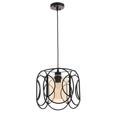 Светильник BayerLux 88327/1 E27 40 Вт черный 26×26×23-123 см