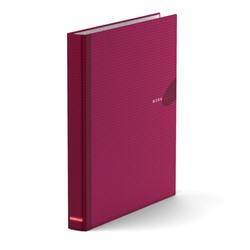 Папка 2 кольца 30мм  WORK INSIDE 19871 бургунди ламинированная ErichKrause