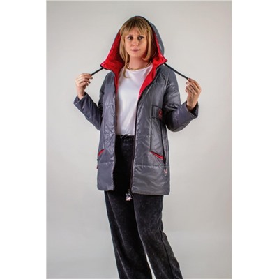 Демисезонная куртка Лайт, арт.612 премиум (Серый)