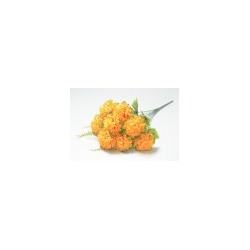 Искусственные цветы, Ветка в букете шафран 9 голов (1010237) микс
