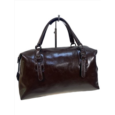 Женская сумка из натуральной кожи, цвет кофе