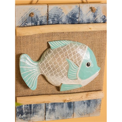 Панно плетёное «Рыбка», 24×4×55 см