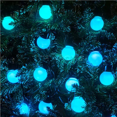 Электрогирлянда-Smart 6 м, 20 ламп, 10 режимов, USB, ИК пульт (цветная)в пакете