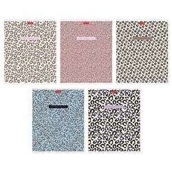 Тетрадь  48л клетка пластиковая обложка 300мкм "LEO-принт" (092368) Хатбер