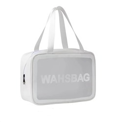Kristaller Косметичка Washbag rectangular big, белый 25072