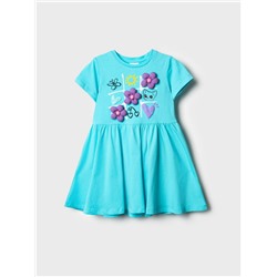 Платье трикотажное для девочек