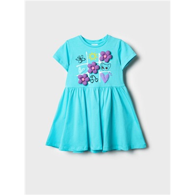 Платье трикотажное для девочек