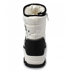 AL8241 бел Ботинки зима для девочек (26-31)/6