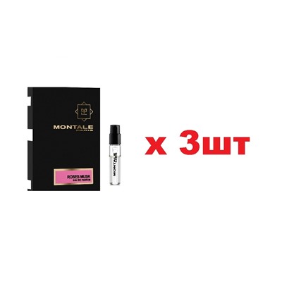 Туалетная вода Montale Paris Roses Musk 2мл edp жен тестер 3шт