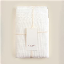 Набор салфеток SL HOME Facile, 40×40 см - 4 шт., лён 100%, плотность 210 г/м²