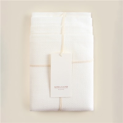 Набор салфеток SL HOME Facile, 40×40 см - 4 шт., лён 100%, плотность 210 г/м²