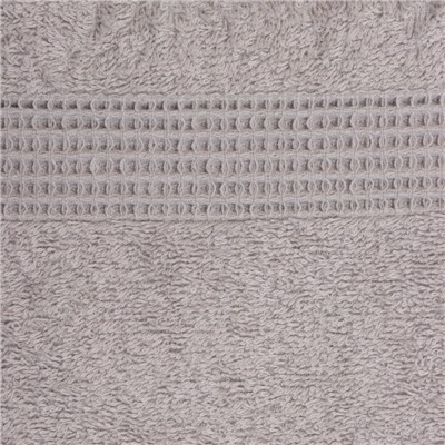 Полотенце махровое Love Life «Пассат», 70×140 см, хлопок 100%, серое