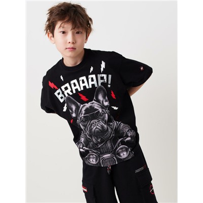 Фуфайка трикотажная для мальчиков (футболка)