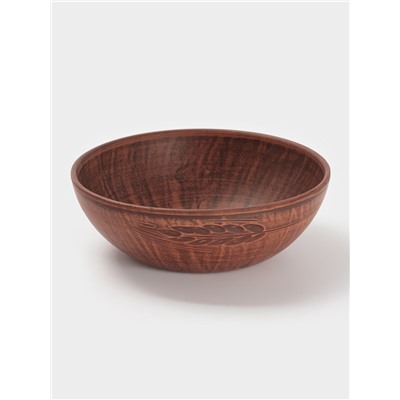 Салатник «Колос‎‎», 1 л, 18.5×6 см, красная глина