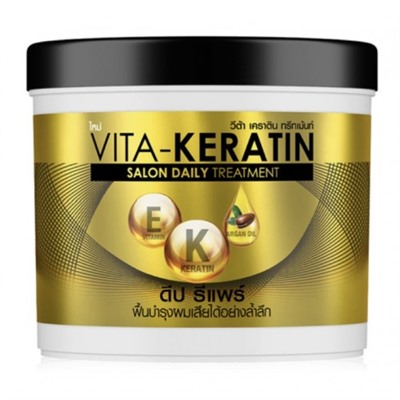 Маска для волос с кератином для глубокого восстановления волос