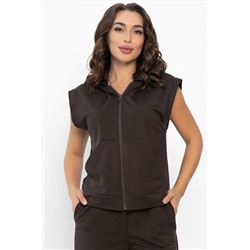 Жилет Хэрис (горький шоколад) Б14141-25М