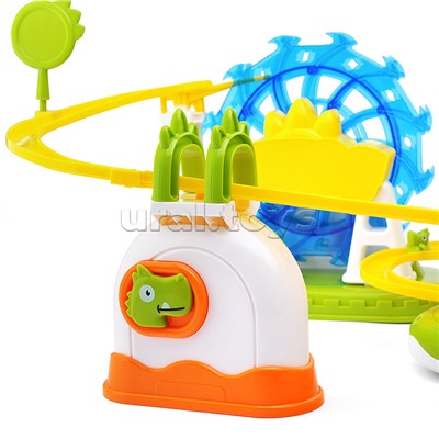 Игровой набор-трек "Динозавры поднимаются по лестнице" в коробке
