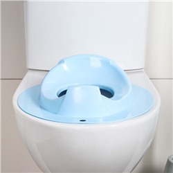 Детская накладка - сиденье на унитаз «Бамбино», голубая