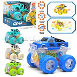 Машина "Трюковой пикап" в коробке