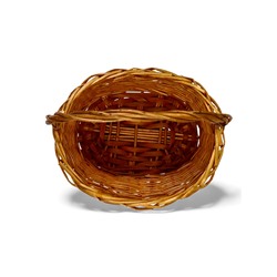 Корзина плетёная для хранения Habia, ива, коричневая, набор 3 шт., Greengo