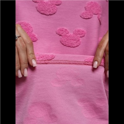 Футболка Ирбис (Махра розовый микки)