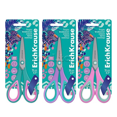 Ножницы Endeavor Tropical, 16 см, ассорти