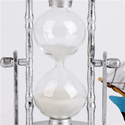 Часы песочные «Фрегат», сувенирные, 15.5×6.5×12.5 см